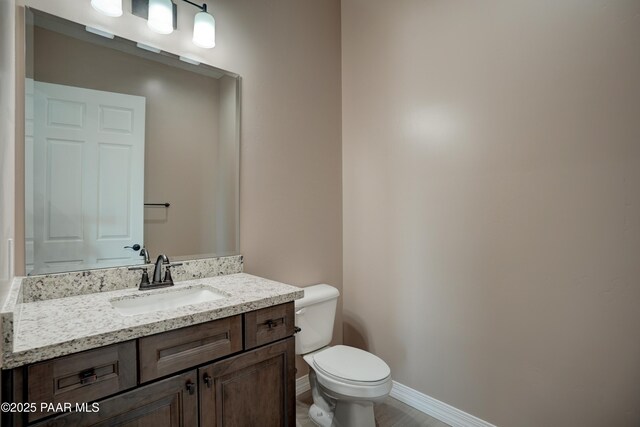1438 W Anne Marie Dr, Chino Valley, AZ 86323 - half bathroom with vanity and toilet