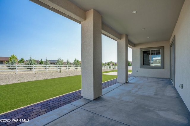 1438 W Anne Marie Dr, Chino Valley, AZ 86323 - fenced backyard with a patio