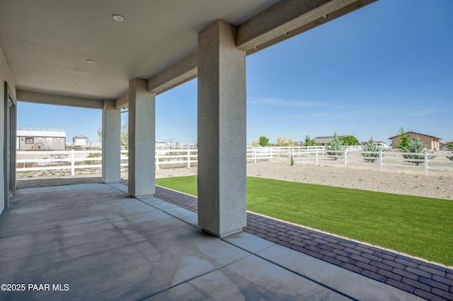 1438 W Anne Marie Dr, Chino Valley, AZ 86323 - fenced backyard with a patio
