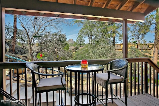 237 Creekside Cir Unit C, Prescott, AZ 86303 - view of deck
