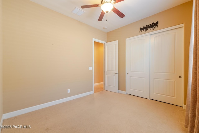 1646 Constable St, Prescott, AZ 86301 - unfurnished bedroom with a closet and ceiling fan