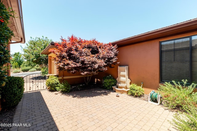 1646 Constable St, Prescott, AZ 86301 - view of patio with a gate