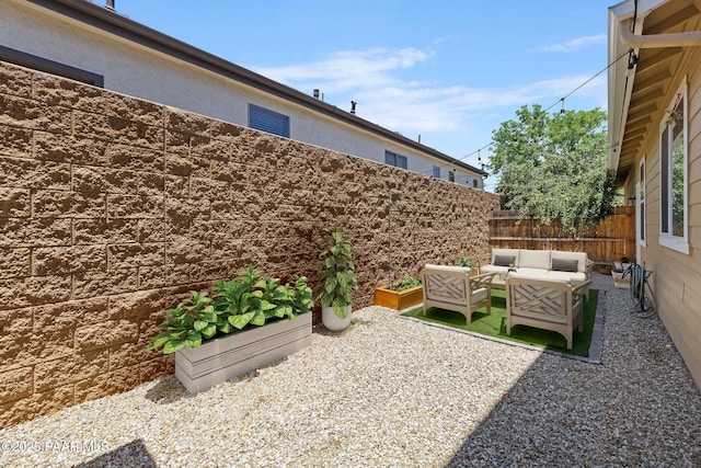 7070 E Lantern Ln, Prescott Valley, AZ 86314 - view of patio with outdoor lounge area