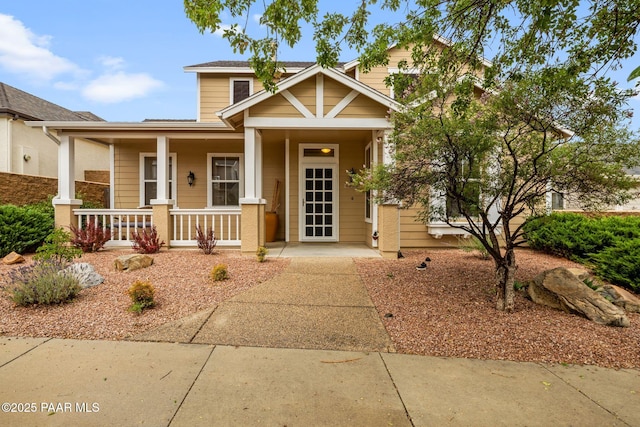 7070 E Lantern Ln, Prescott Valley, AZ 86314 - craftsman inspired home featuring covered porch
