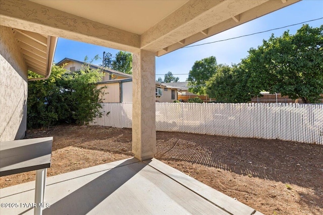 4956 E Ramada Dr, Prescott, AZ 86301 - fenced backyard with a patio