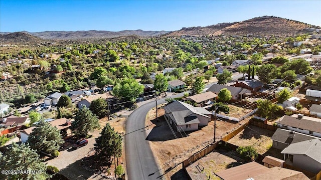 4956 E Ramada Dr, Prescott, AZ 86301 - aerial view of residential area featuring mountains