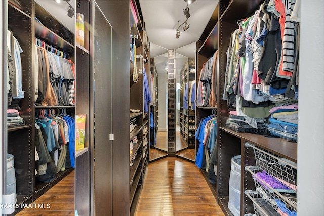 1210 Tanglewood Rd, Prescott, AZ 86303 - walk in closet featuring wood-type flooring