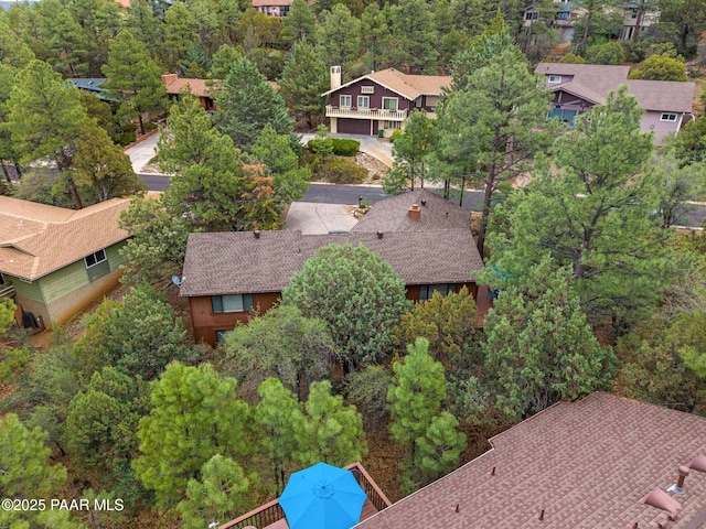 1210 Tanglewood Rd, Prescott, AZ 86303 - aerial perspective of suburban area