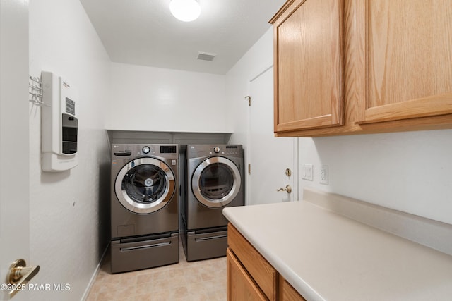 1634 Addington Dr, Prescott, AZ 86301 - laundry area featuring washing machine and clothes dryer and cabinet space