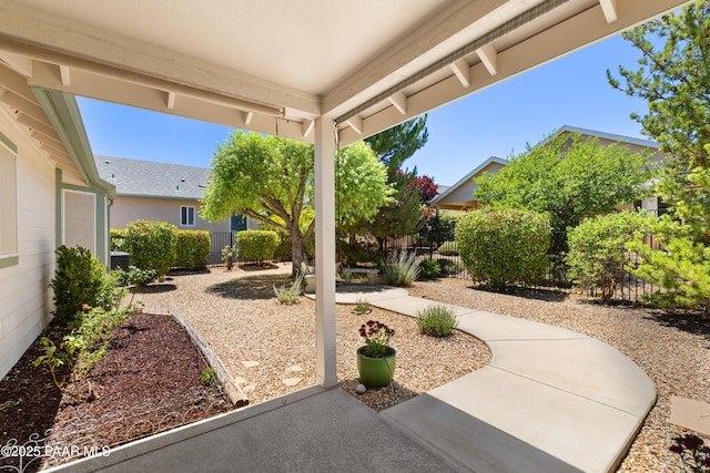 1634 Addington Dr, Prescott, AZ 86301 - fenced backyard featuring a patio area