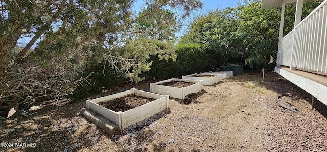 4860 W Stazenski Rd, Prescott, AZ 86305 - view of yard featuring a vegetable garden