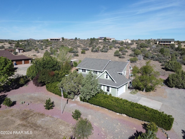 4860 W Stazenski Rd, Prescott, AZ 86305 - birds eye view of property