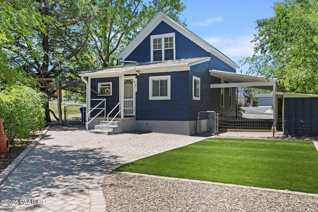213 N Virginia St, Prescott, AZ 86301 - rear view of property featuring a gate