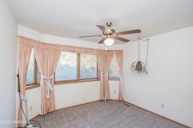 1104 Country Club Dr, Prescott, AZ 86303 - carpeted spare room with a ceiling fan and baseboards
