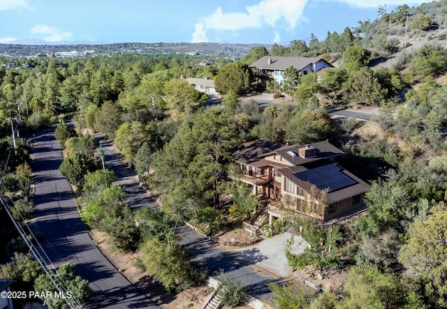 1104 Country Club Dr, Prescott, AZ 86303 - aerial view of property's location with a forest