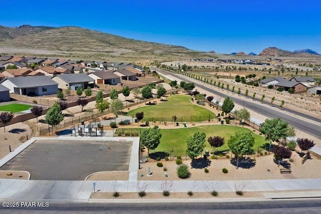4726 N Salem Pl, Prescott Valley, AZ 86314 - aerial view of residential area featuring a mountainous background