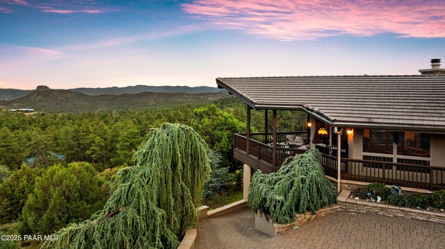 1515 N Happy Valley Rd Unit 3 & 4, Prescott, AZ 86305 - mountain view with a forest