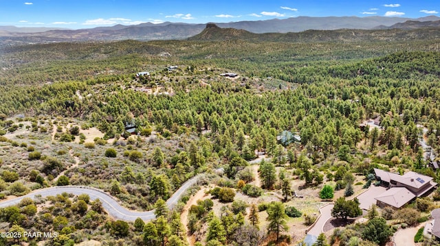1515 N Happy Valley Rd Unit 3 & 4, Prescott, AZ 86305 - bird's eye view of a mountain backdrop