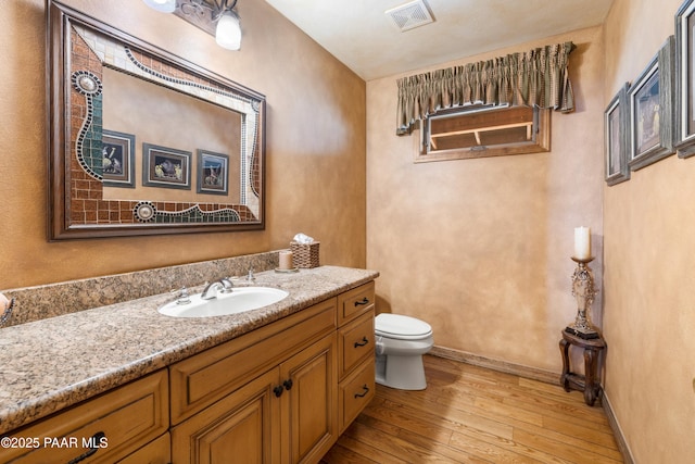 1515 N Happy Valley Rd Unit 3 & 4, Prescott, AZ 86305 - bathroom with hardwood / wood-style flooring and vanity