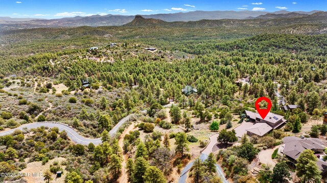 1515 N Happy Valley Rd Unit 3 & 4, Prescott, AZ 86305 - aerial view of mountains