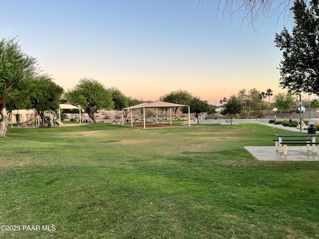 1819 W Deer Creek Rd, Phoenix, AZ 85045 - view of home's community featuring a gazebo and a lawn
