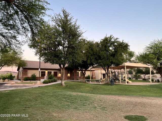 1819 W Deer Creek Rd, Phoenix, AZ 85045 - view of front of house featuring a front yard