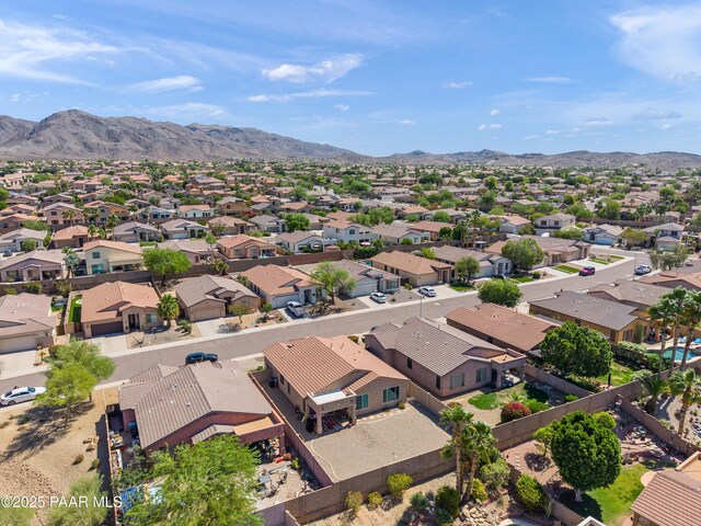 1819 W Deer Creek Rd, Phoenix, AZ 85045 - aerial perspective of suburban area with a mountain backdrop