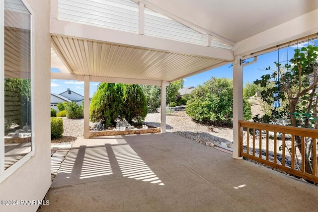 view of patio / terrace