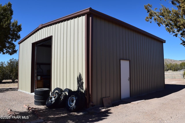 25633 W El Dorado Dr, Seligman, AZ 86337 - view of pole building