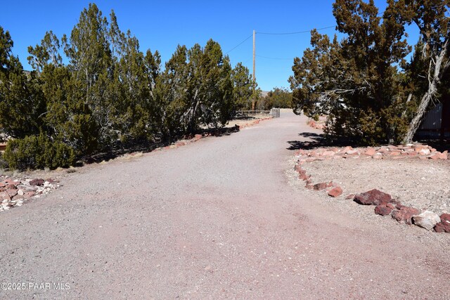 25633 W El Dorado Dr, Seligman, AZ 86337 - view of road