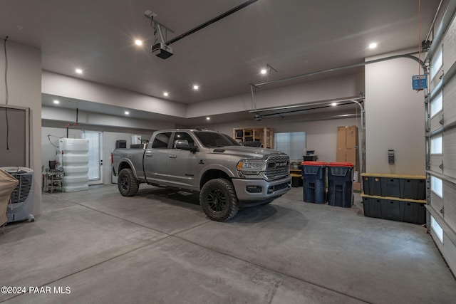 5535 W Corliss Cir, Prescott, AZ 86305 - garage with a garage door opener and recessed lighting