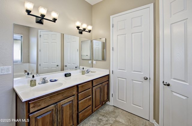 6582 E Farmstead Rd, Prescott Valley, AZ 86314 - bathroom featuring double vanity