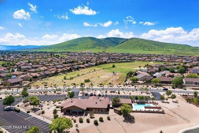 6582 E Farmstead Rd, Prescott Valley, AZ 86314 - aerial perspective of suburban area featuring mountains