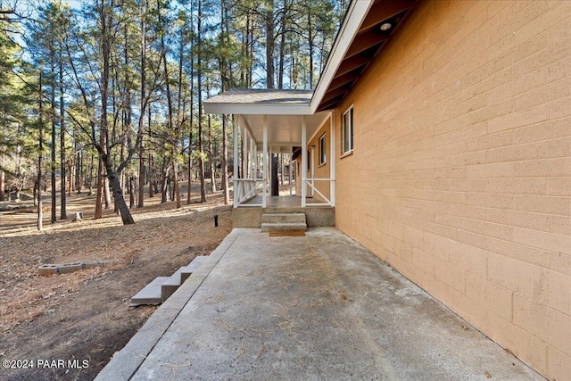 view of patio / terrace