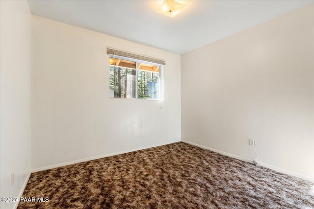 empty room with carpet floors