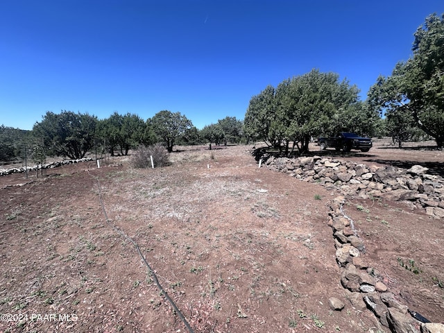 view of nature with a rural view