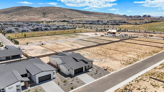 5711 E Hahn St, Prescott Valley, AZ 86314 - aerial perspective of suburban area with a mountainous background