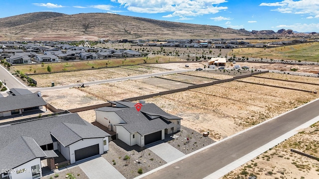 5711 E Hahn St, Prescott Valley, AZ 86314 - aerial perspective of suburban area featuring mountains
