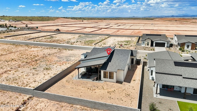 5711 E Hahn St, Prescott Valley, AZ 86314 - aerial view of residential area featuring mountains and a desert landscape
