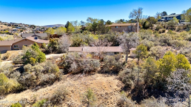 401 Valley Pl, Prescott, AZ 86301 - drone / aerial view with a residential view