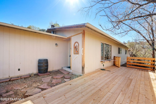 401 Valley Pl, Prescott, AZ 86301 - view of wooden deck
