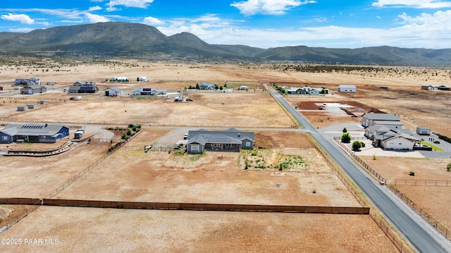 9550 N Manger Rd, Prescott Valley, AZ 86314 - overview of rural landscape featuring a desert landscape and a mountainous background