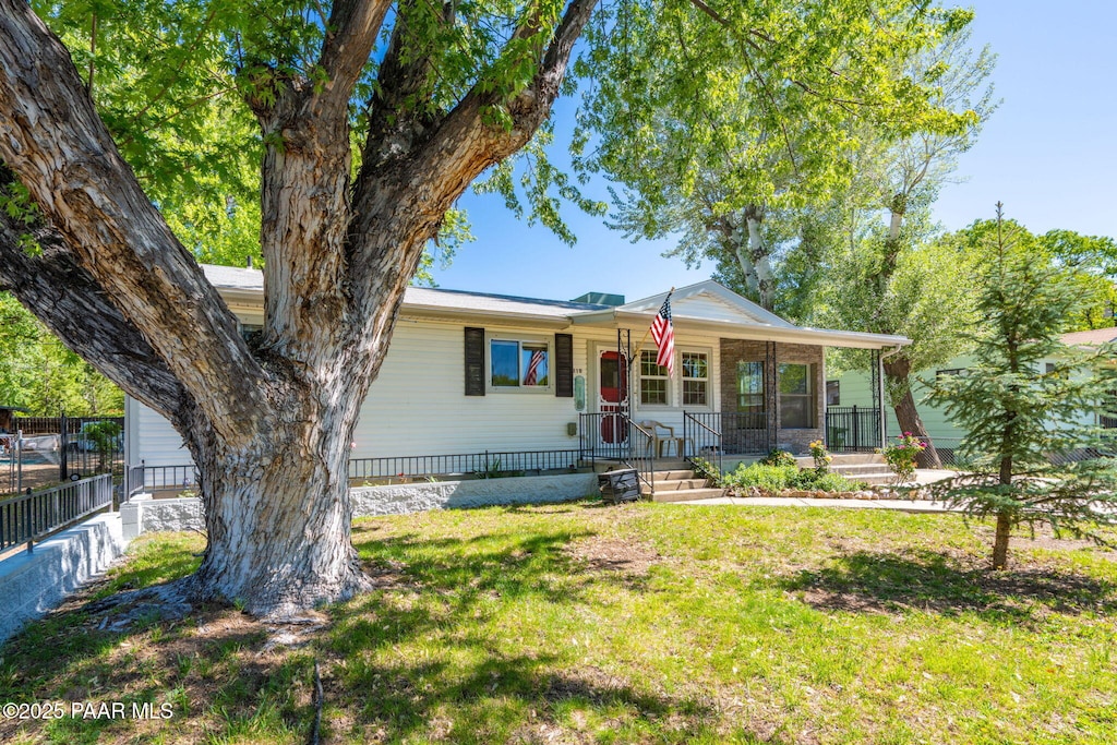 310 Jovian Dr, Prescott, AZ 86301 - view of front of home featuring covered porch