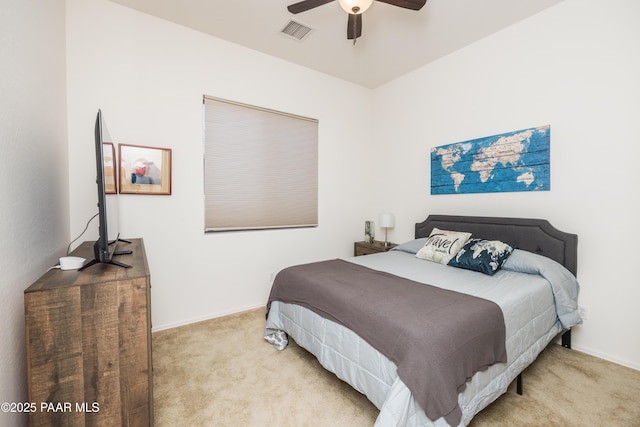 6543 E Falon Ln, Prescott Valley, AZ 86314 - carpeted bedroom featuring ceiling fan and baseboards