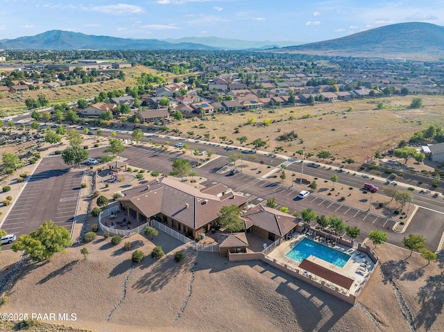 6543 E Falon Ln, Prescott Valley, AZ 86314 - drone / aerial view of a mountain backdrop