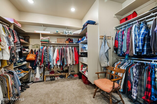 9757 N Heartland Dr, Prescott Valley, AZ 86315 - spacious closet featuring carpet