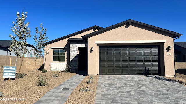 view of ranch-style home