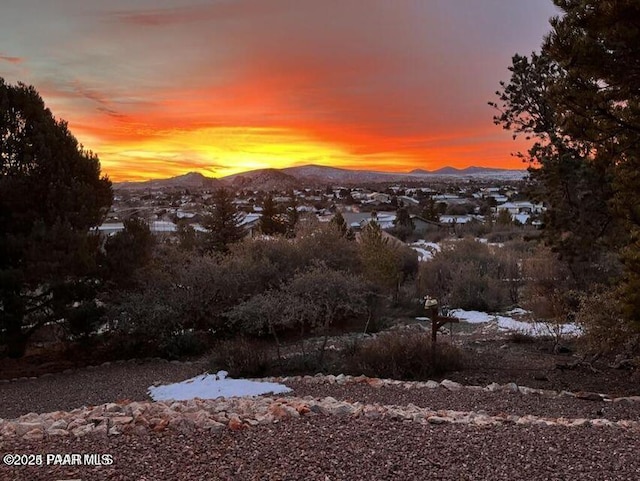 property view of mountains