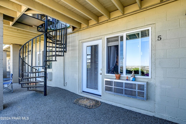 view of property entrance