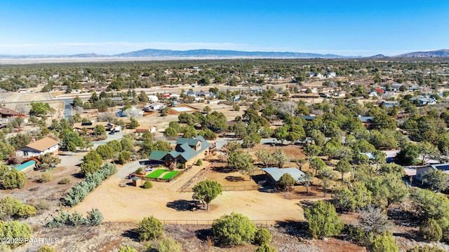 6850 N Harris Dr, Prescott, AZ 86305 - drone / aerial view of a mountain backdrop
